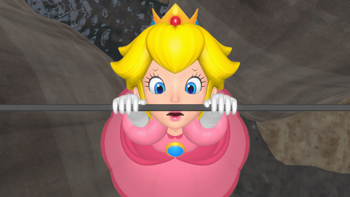 Princess Miki Loop Princess Peach Loop Hanging by hang-in-peril on DeviantArt