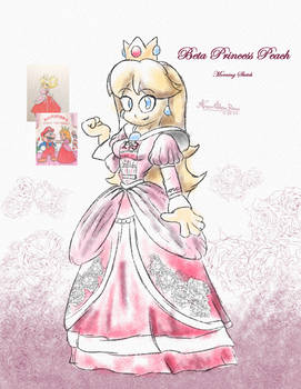 Morning Sketch - Beta Princess Peach