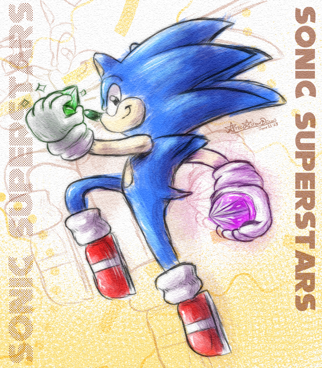 Sonic Superstars by AmeerAshourDraws on DeviantArt