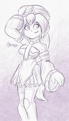 (Morning Sketch) Iris in Lita's Outfit
