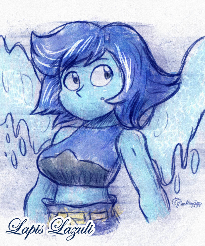Lapis Lazuli By AmeerAshourDraws On DeviantArt lapis-lazuli-by-ameerashourdraws-on-deviantart