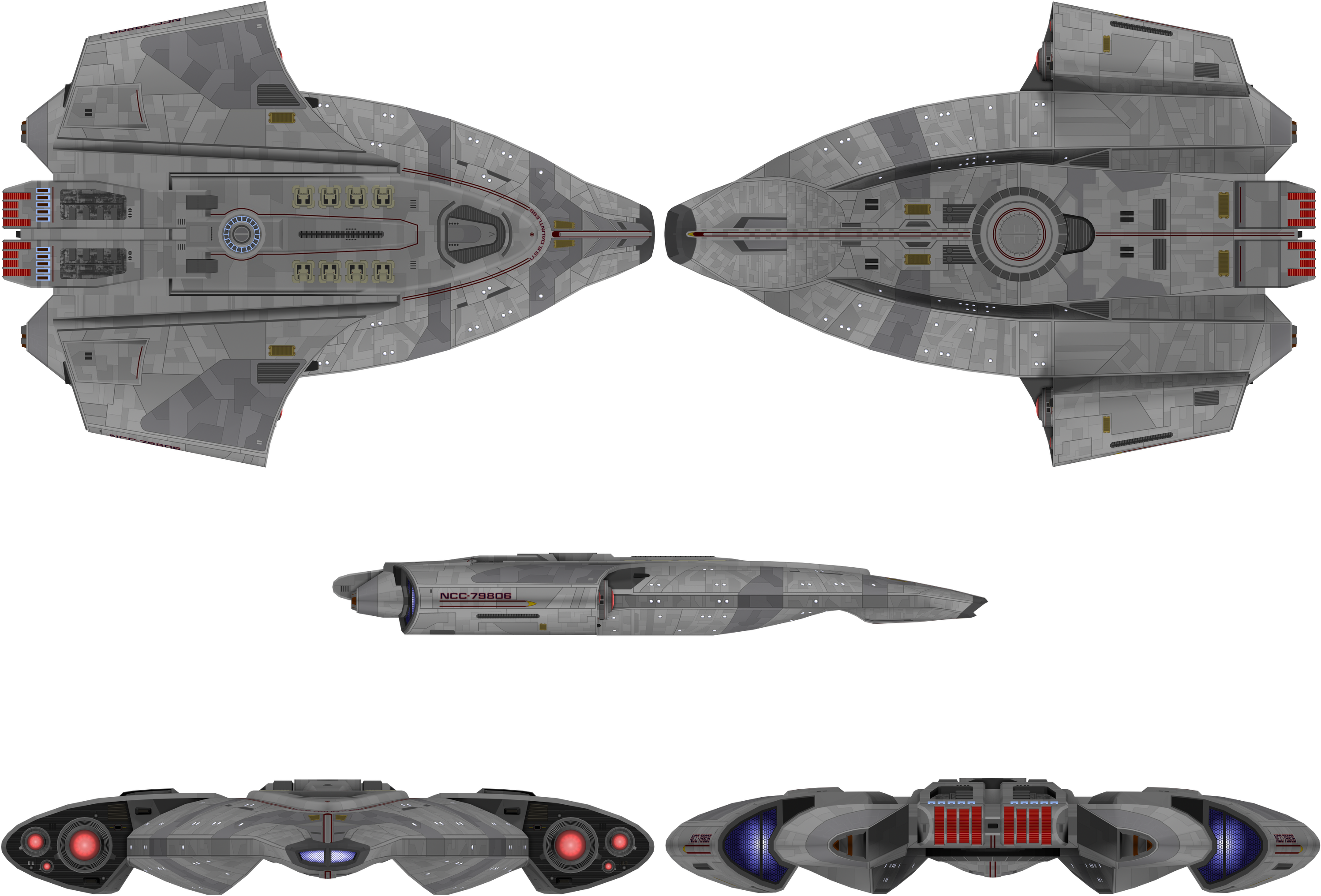 Andromeda Fleet Part 4:  USS Dauntless NCC-79806