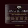 Dedication Plaque - USS Theseus.