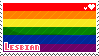 Lesbian stamp