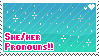 She/Her Pronouns by babykttn