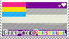 Grey-Ace Pansexual stamp