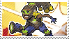 Pixel spray stamp: Lucio