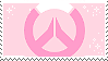 Pink overwatch stamp