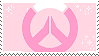 Pink overwatch stamp by babykttn