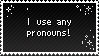 Any pronouns by babykttn