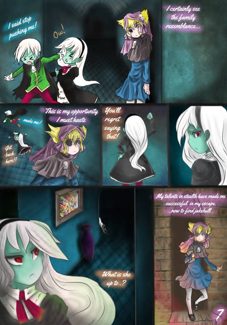 Grim Tales Fan comic Ch1 Pg7 by Mlain on DeviantArt