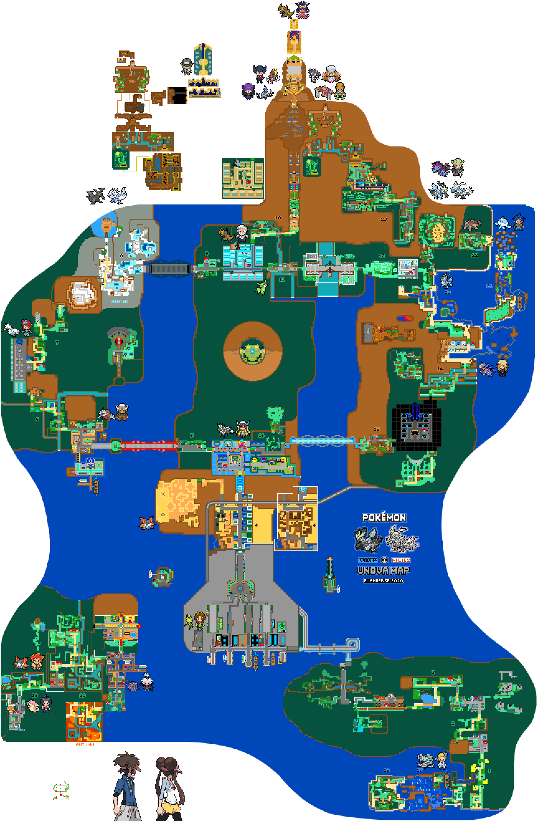 Pokemon Unova Region