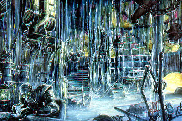Mr. Freeze's Lair by FrankDixon on DeviantArt