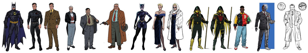 Batman Shadows Characters by FrankDixon on DeviantArt