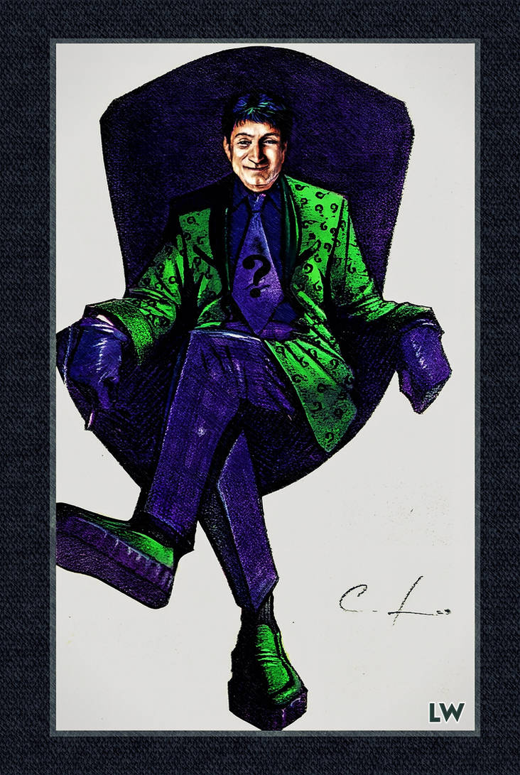 Riddler Art 4 by Logan Wood by FrankDixon on DeviantArt