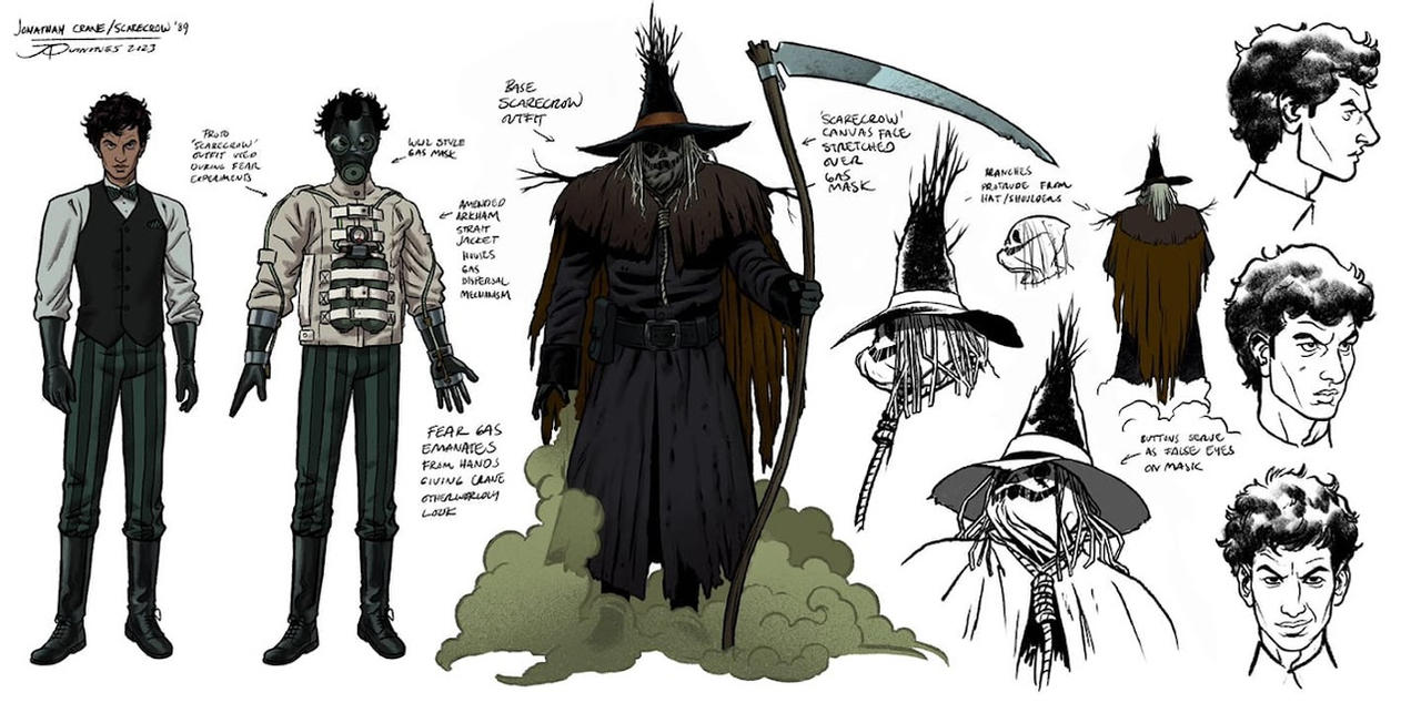 Scarecrow Art by Joe Quinones by FrankDixon on DeviantArt