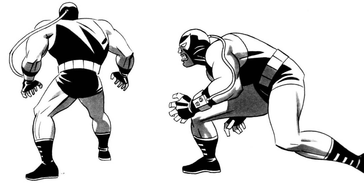 Early Bane Design By Bruce Timm by FrankDixon on DeviantArt