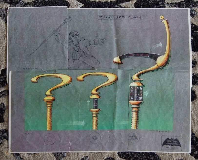 Riddler's Cane Concept Art by James Carson by FrankDixon on DeviantArt