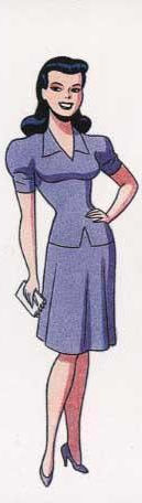 Early Lois Lane Design by Bruce Timm by FrankDixon on DeviantArt