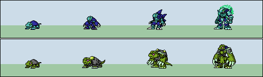 Custom Digimon Line Custom Digimon Lines 18+19 by TotallyNotTheDevil on DeviantArt
