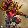 Hellboy the colors
