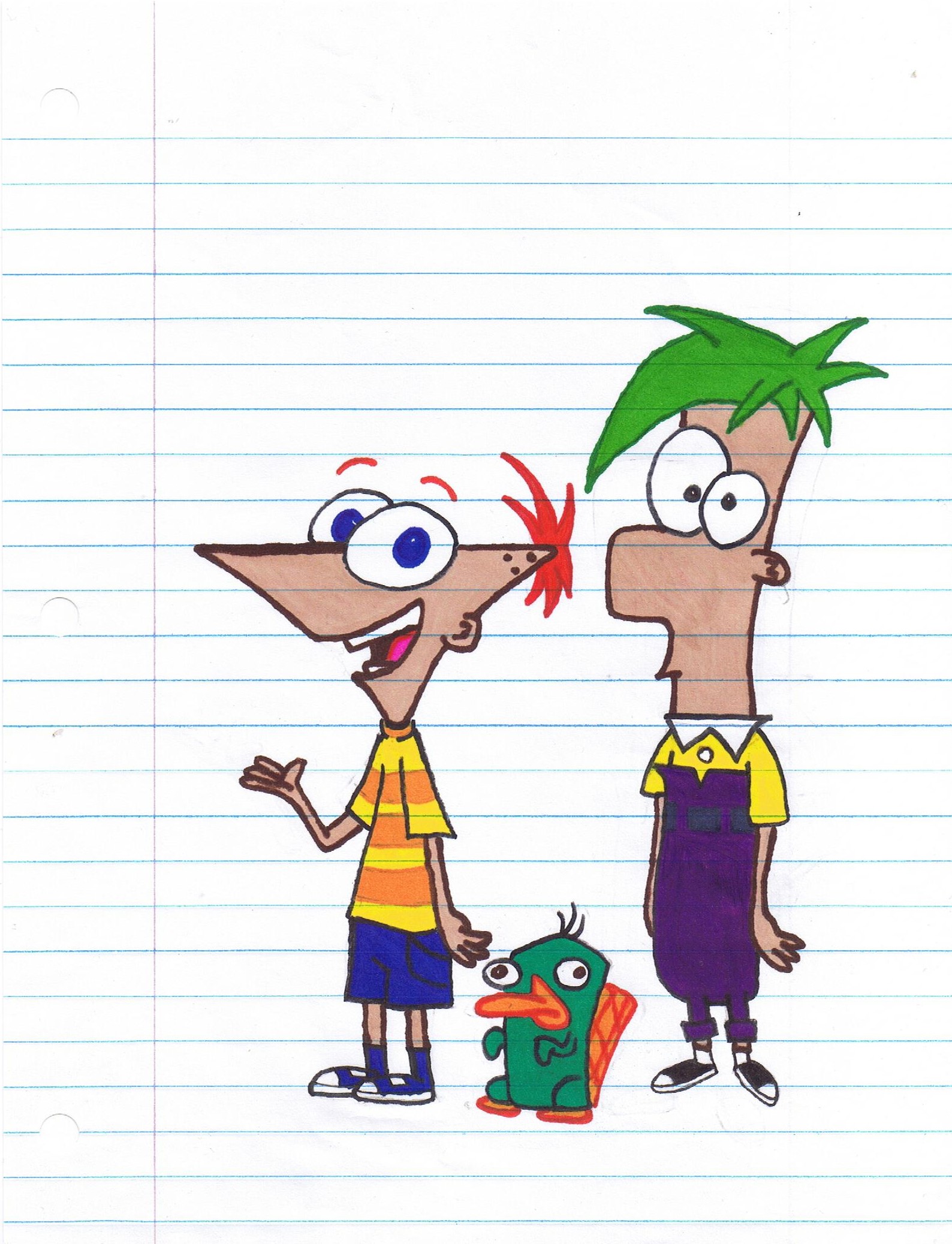 phineas and ferb by ramentiki on DeviantArt