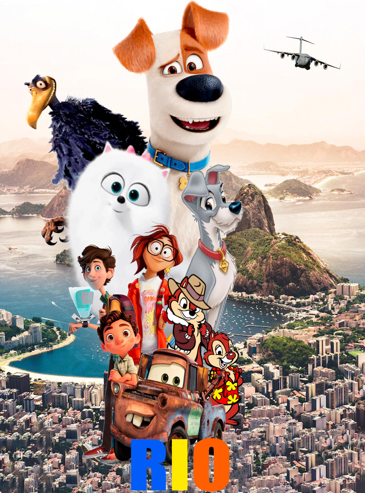 Dreamworks Rio Deviantart My Rio Crossover Movie Style poster by lucasmp1109 on DeviantArt