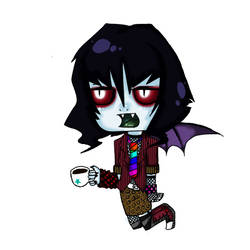 Saiko The Coffee Vampire Concept