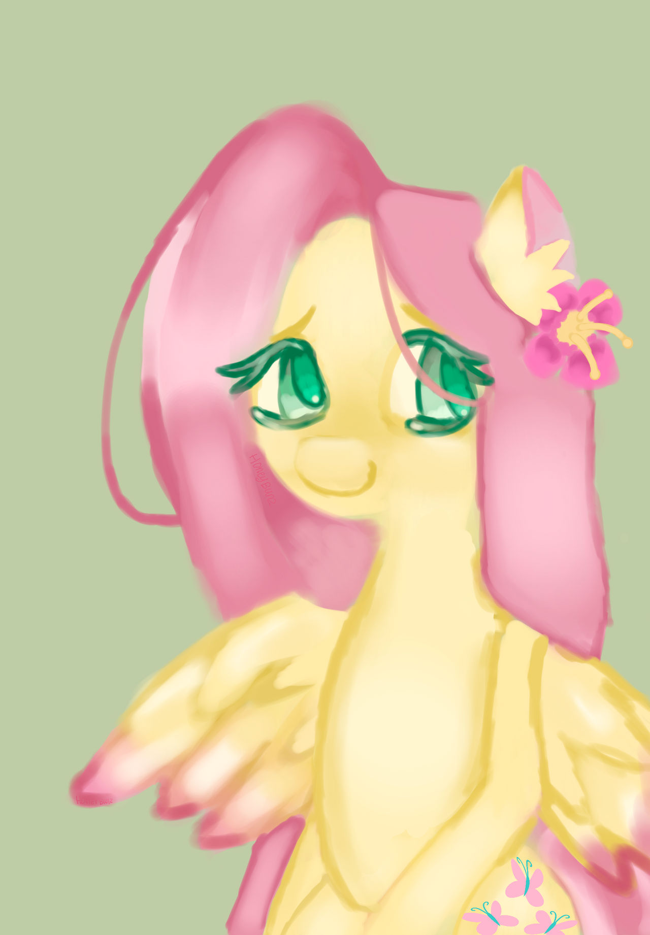 Flutterdaisy Fluttershy :D by HoneyBunzMakeMeSmile on DeviantArt