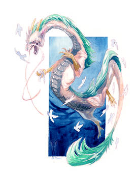 Watercolour Haku