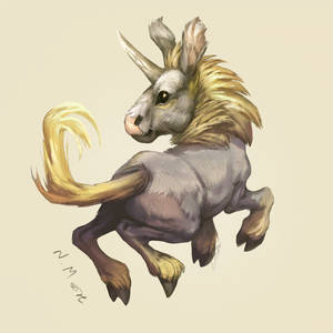 Little Stylized Unicorn