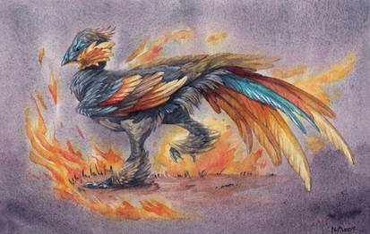 Phoenix Watercolour