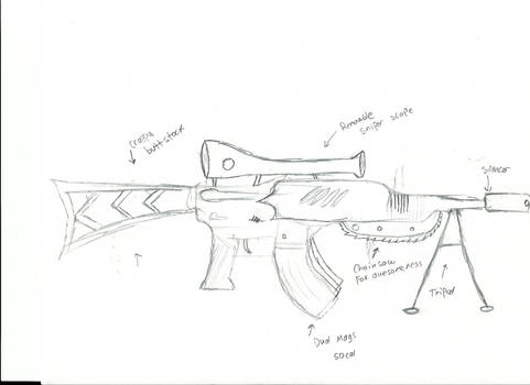 Custom assault rifle thing