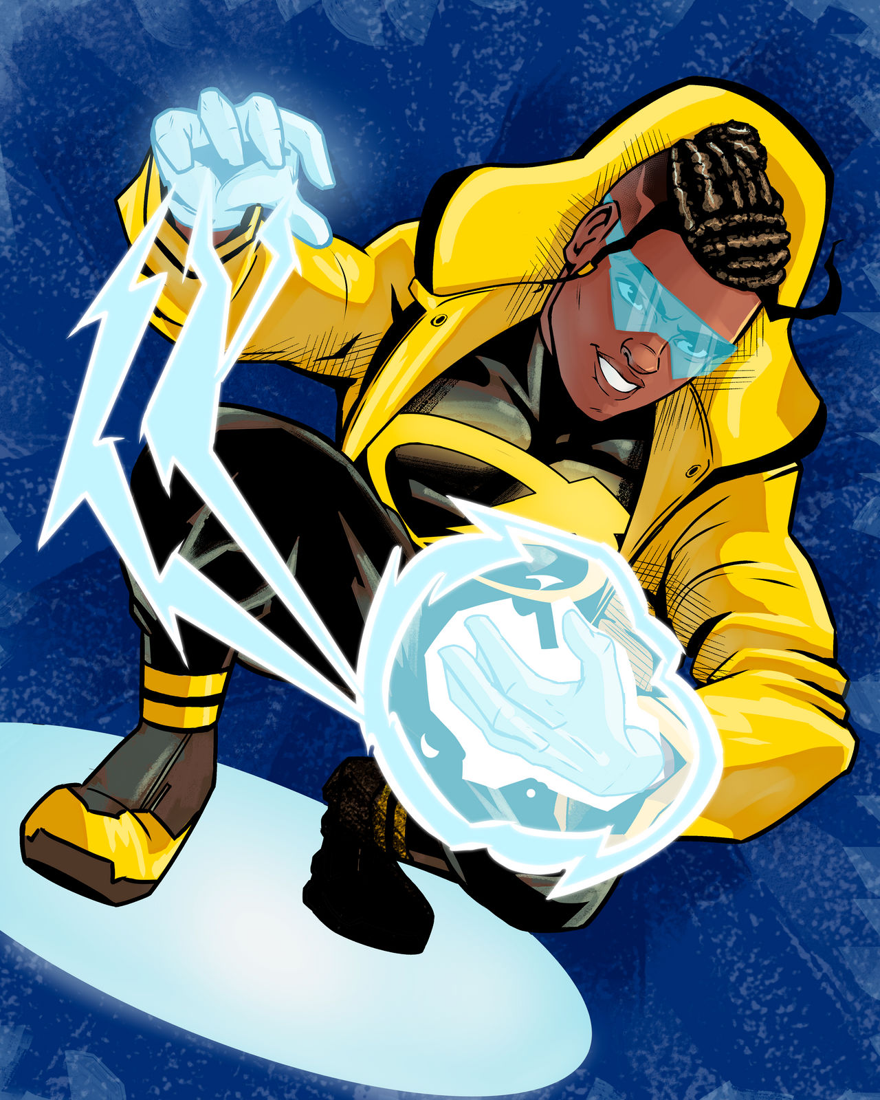 Static Shock by KadinSketch on DeviantArt
