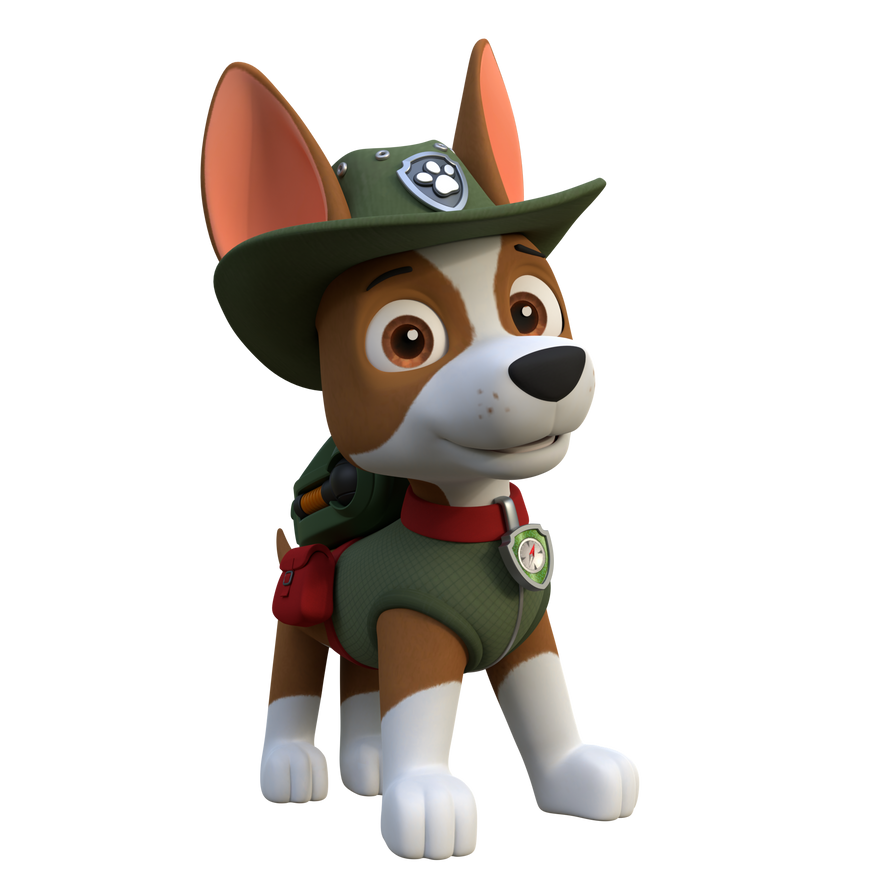 PAW Patrol - Tracker Render by dpgt5843 on DeviantArt