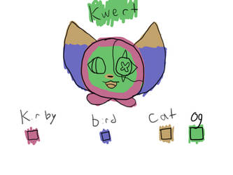 I colour coded Kwert