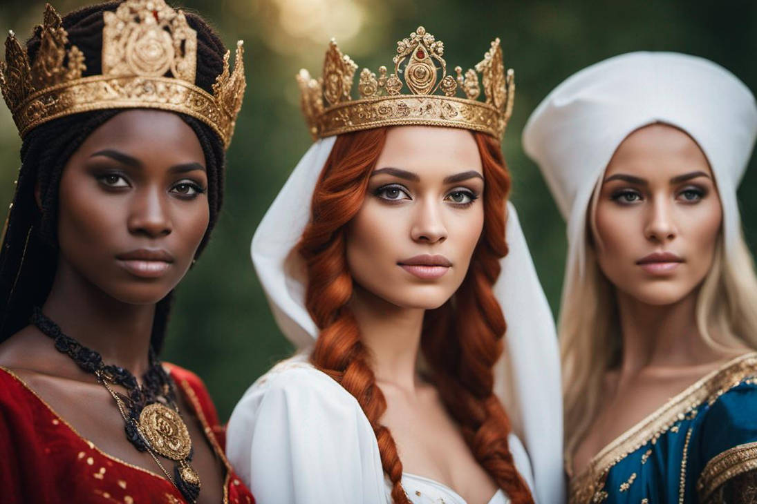 Three Queens By CyberImager On DeviantArt three-queens-by-cyberimager-on-deviantart