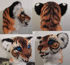 Tiger Fursuit Head