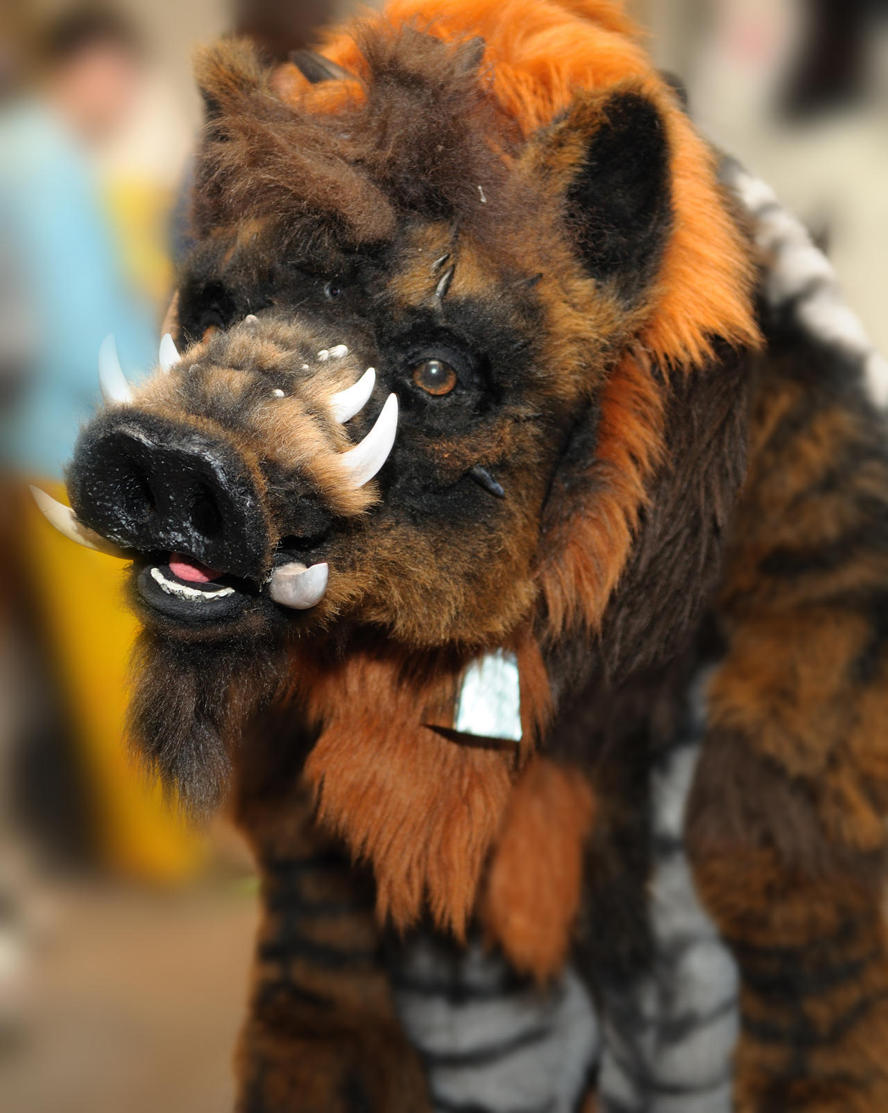 Quadsuit Toby the Klingon Targ by Beetlecat