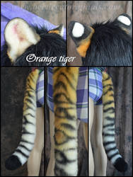 Tiger Ear and tail Set