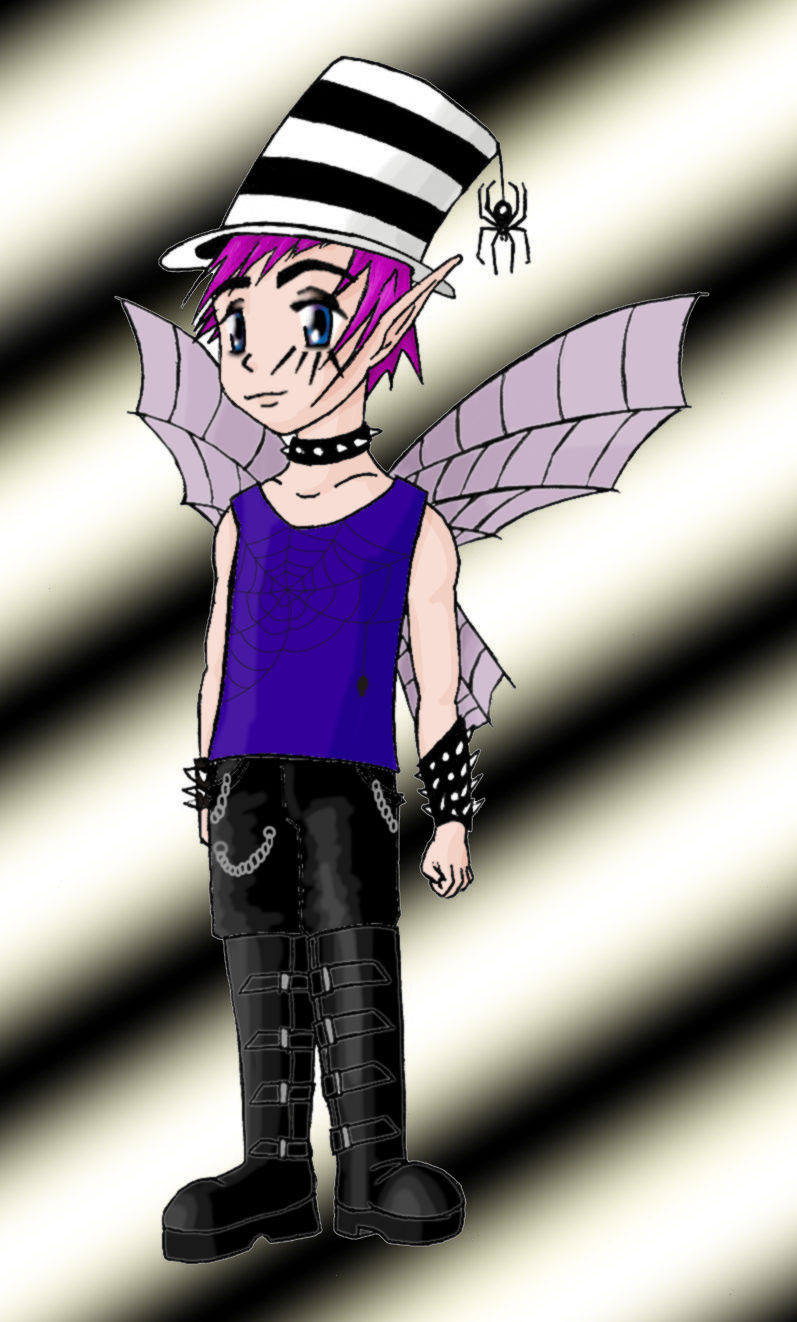 Boy Goth Fairy