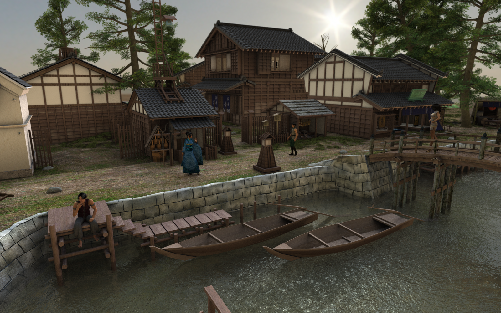 Japanese Town