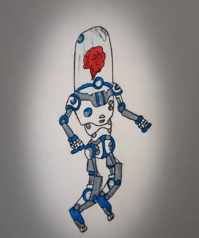 Draw R Brain Bot brainbot by Mammouth55 on DeviantArt