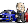 Dad + Ford Chibis