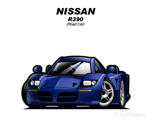 Chibi Nissan R390