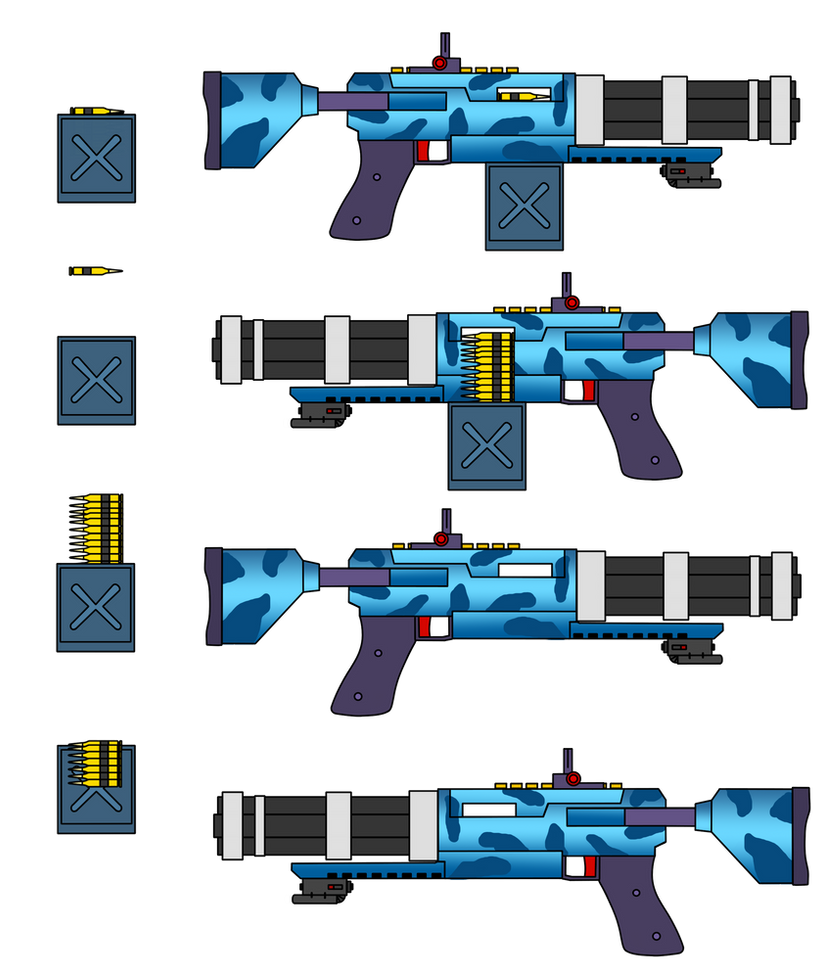 Pg3d Machine Gun PG3D Hand minigun by XxHeavy-swagxX on DeviantArt