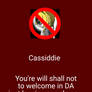 Beware Cassiddie