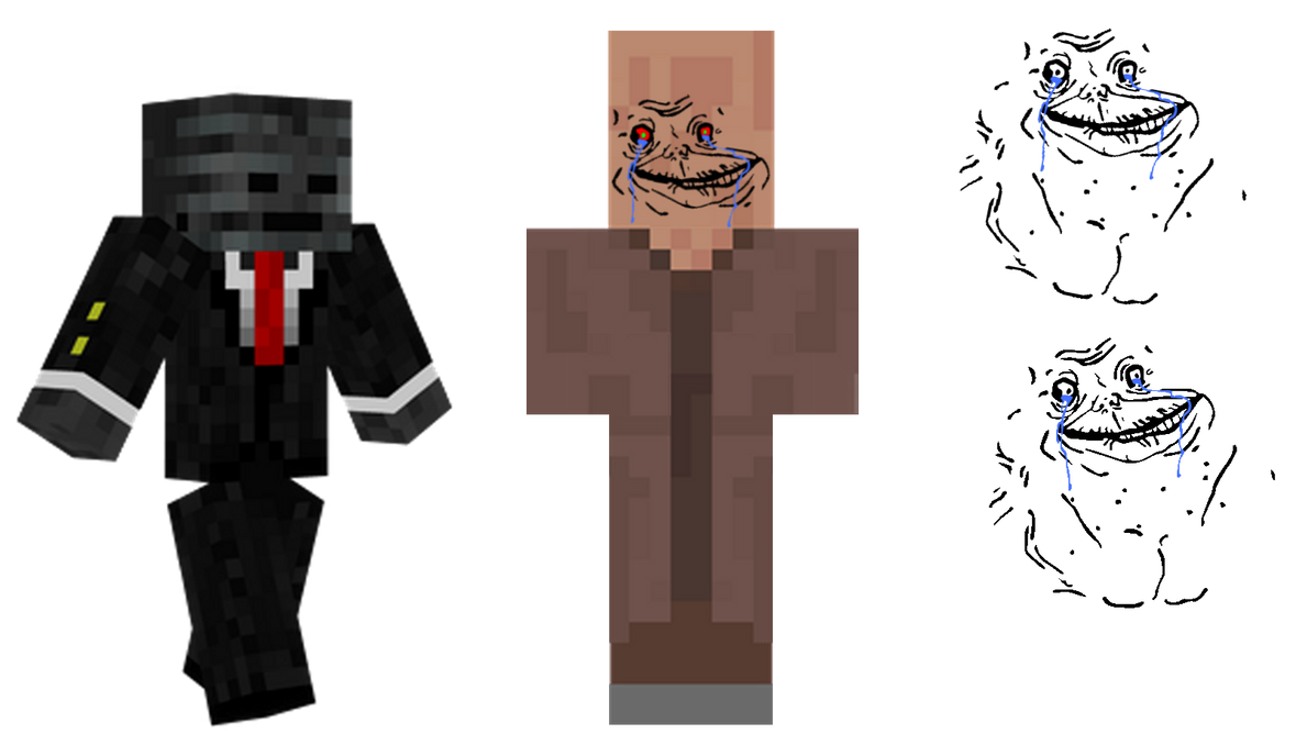 Grox Minecraft villager forever alone face by XxHeavy-swagxX on DeviantArt