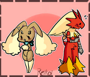 Lopunny X Blaziken 