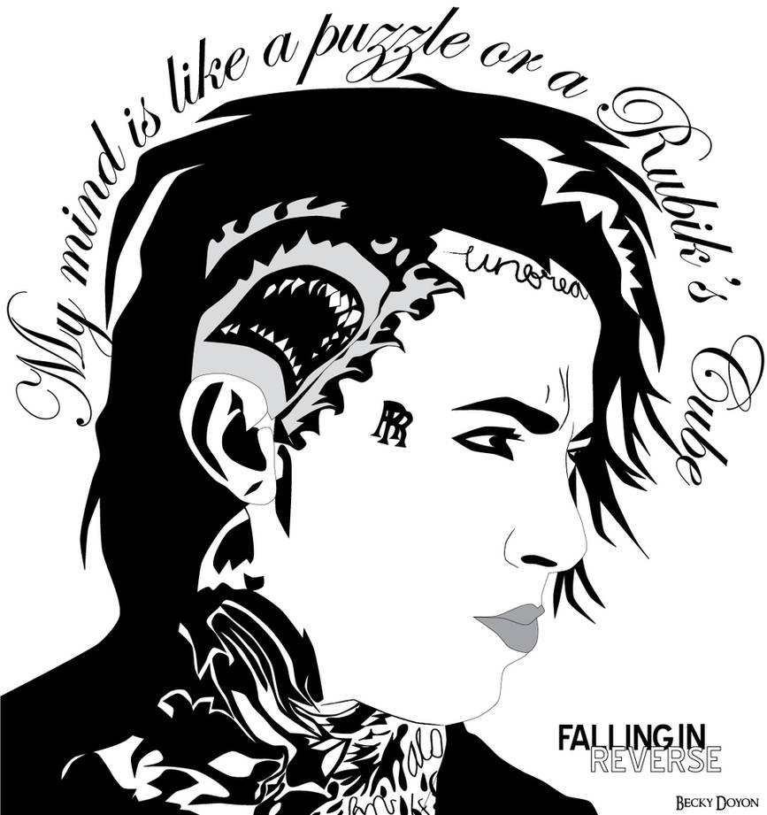 Falling In Reverse Fan Art Falling in Reverse (Ronnie) by Mercurry22 on DeviantArt